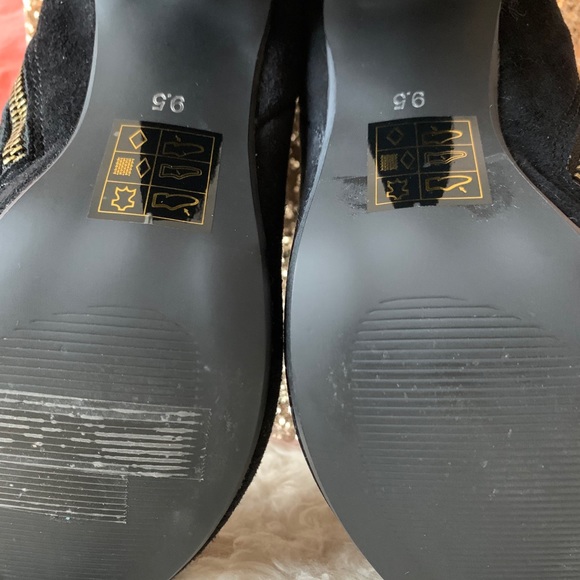 Steve Madden black heeled booties - Picture 5 of 7